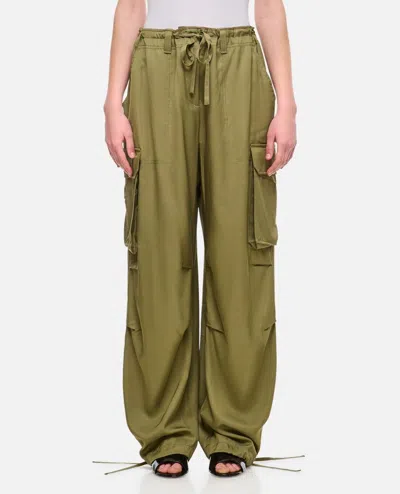 Golden Goose Cargo Pants In Green