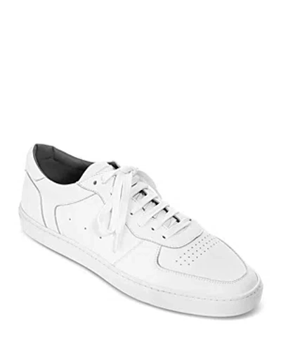 To Boot New York Men's Barbera Lace Up Trainers In Panama Bianco
