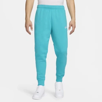 Nike Mens  Club Joggers In Dusty Cactus/dusty Cactus/white