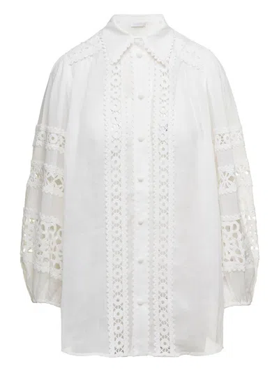 Zimmermann Camicia-2 Nd  Female In White