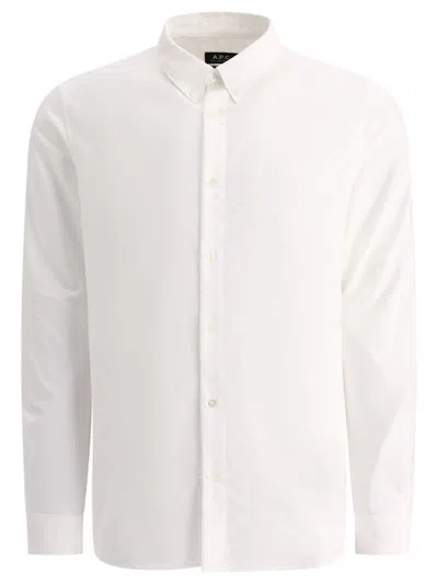 Apc A.p.c. "greg" Shirt In White