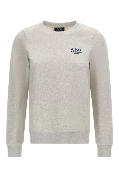Apc A.p.c. Sweatshirts In Grey