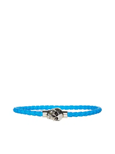 Alexander Mcqueen Bracelet In Blue