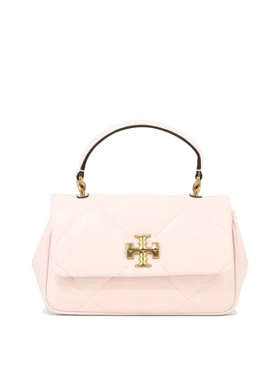 Tory Burch "kira Diamond Quilt" Handbag In 粉色的