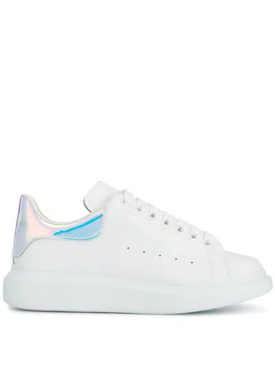Alexander Mcqueen Sneakers In White/shock Pink