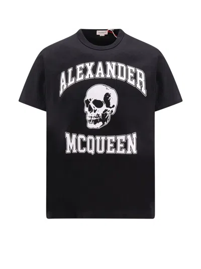 Alexander Mcqueen T-shirt In Black