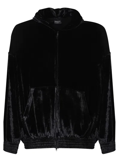 Balenciaga Sweatshirts In Black