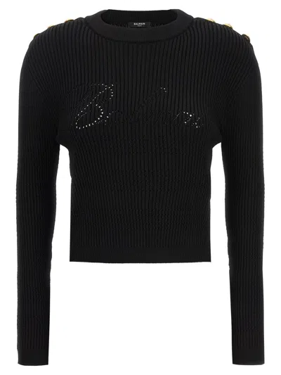 Balmain '' Jumper In Black