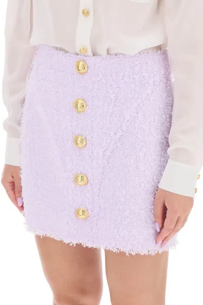 Balmain Skirts In Lilas