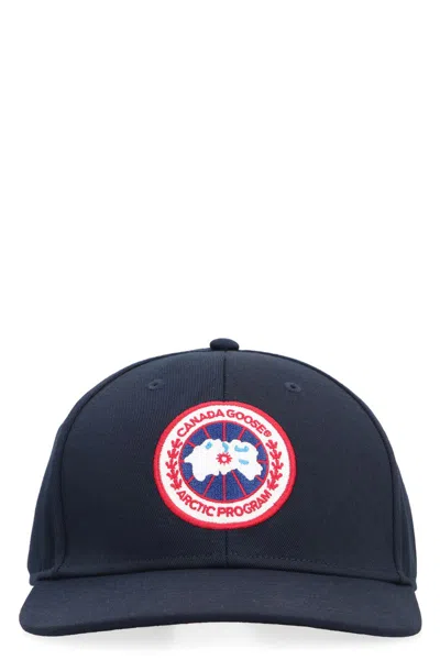Canada Goose Artic Baseball Cap In Blue