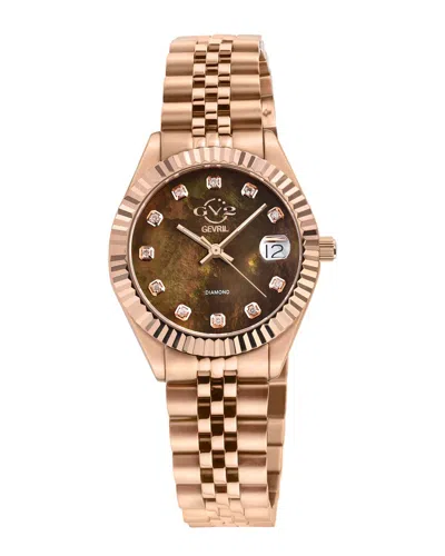 Gv2 Women's Naples Diamond Swiss Watch
