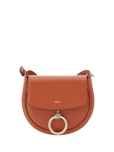 Chloé Chloe Shoulder Bags In Red