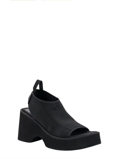 Courrèges Sandals In Black
