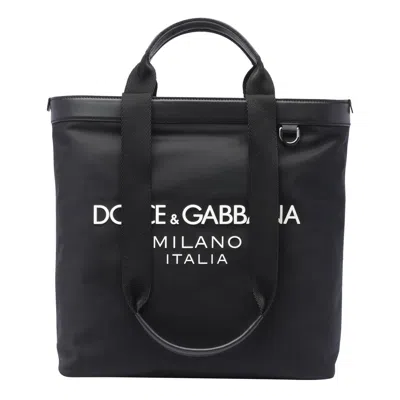 Dolce & Gabbana Black Fabric Bag