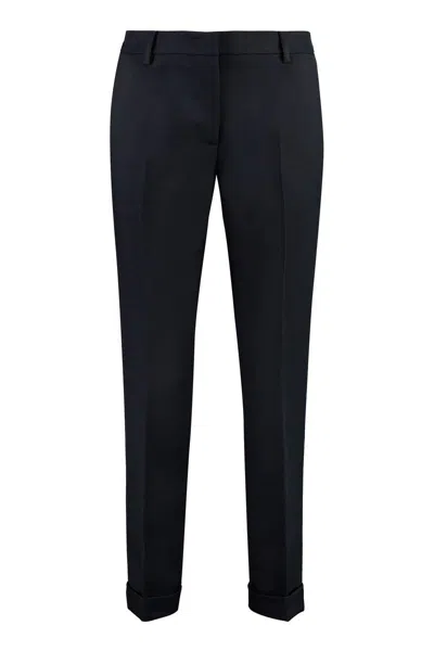 Golden Goose Viscose Trousers In Blue