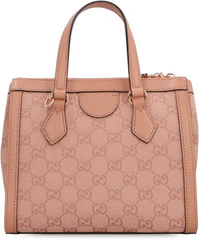 Gucci Ophidia Gg Tote Bag In Pink