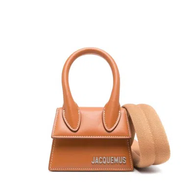 Jacquemus "le Chiquito Homme" Handbag In Lightbrown2