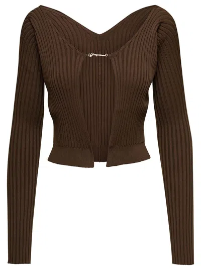 Jacquemus Tops In Brown