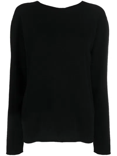 Jil Sander Sweater Cn Ls Clothing In Black