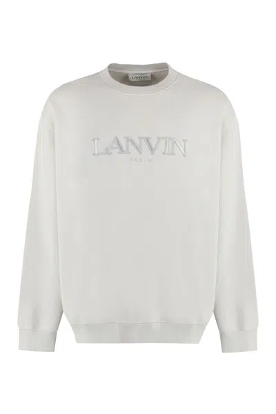 Lanvin Sweaters Grey In Mastic