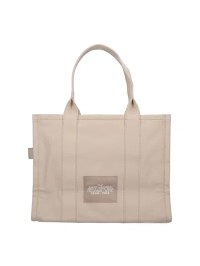 Marc Jacobs The Large Tote Bag In Neutrals