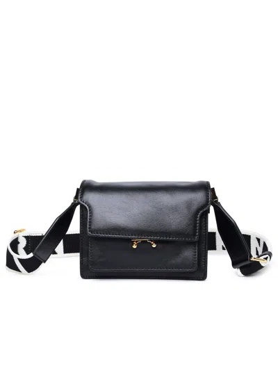 Marni "mini Trunk Soft" Shoulder Bag In Black