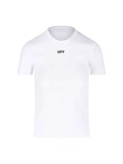 Off-white T-shirts And Polos