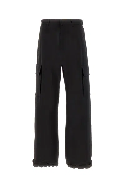 Off-white Technical Fabric Trousers In Black