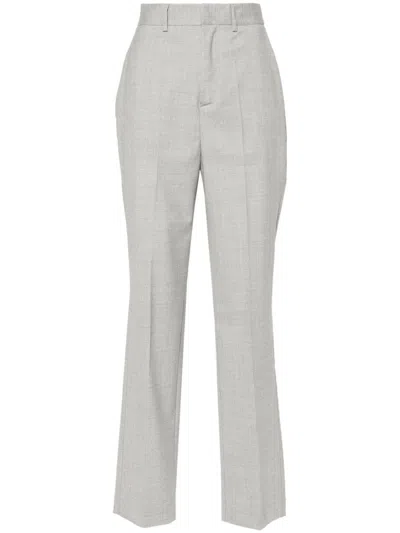 P.a.r.o.s.h High-waisted Tailored Trousers In Grigio