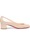 CHRISTIAN LOUBOUTIN CADRILLA 40 PATENT-LEATHER PUMPS