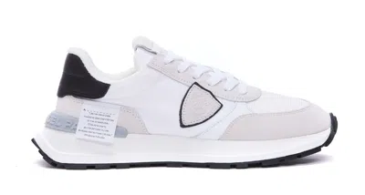 Philippe Model Sneakers In White/grey