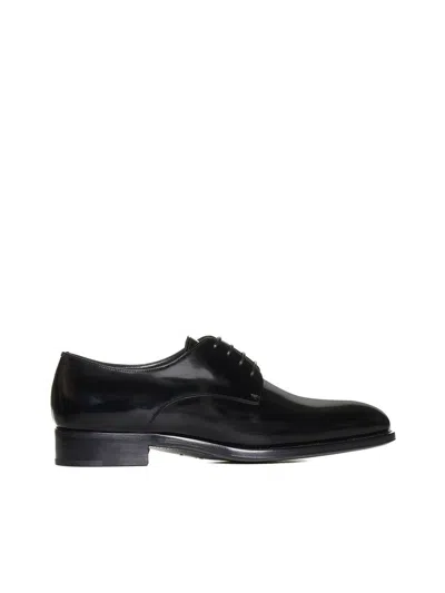 Saint Laurent Flat Shoes In Black