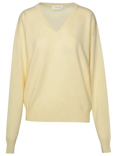 Sportmax Ivory Wool Blend Sweater In Neutrals