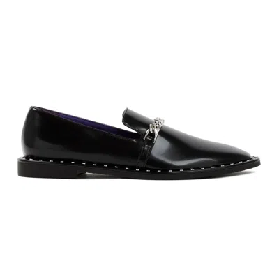 Stella Mccartney Women's Falabella Chain Loafers In Black