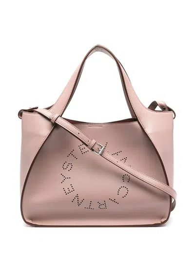 Stella Mccartney Stella Logo Tote Bag In Powder