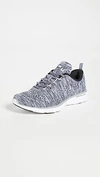 APL ATHLETIC PROPULSION LABS TECHLOOM PRO SNEAKERS HEATHER GREY,PLABS30208