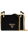 PRADA PIONNIÈRE VELVET SHOULDER BAG