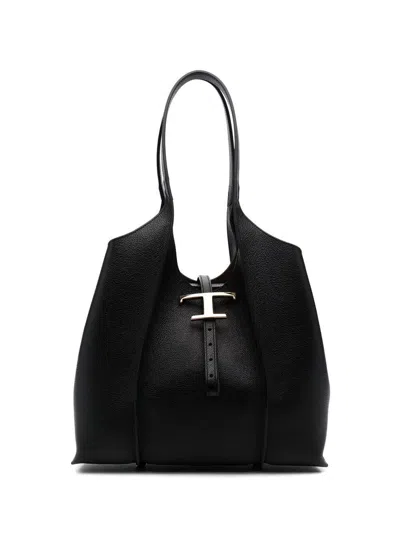 Tod's Amanda Tote Bags In Black
