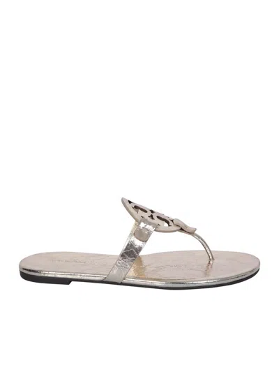 Tory Burch Metallic Effect Sandals Miller By  In Neutrals