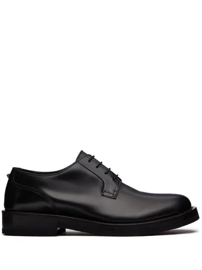 Valentino Garavani Lace Up Shoes In Black