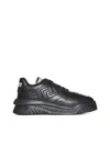 Versace Men's Greca Odissea Low Top Sneakers In Black