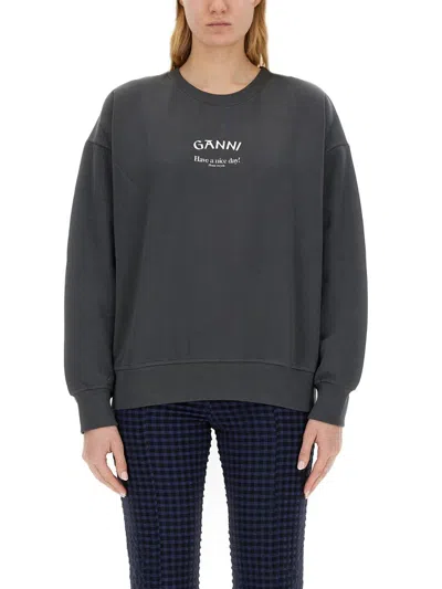 Ganni Sweater  Woman Color Grey
