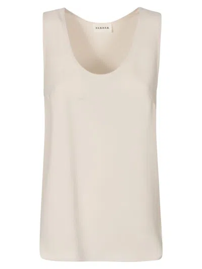 P.a.r.o.s.h Panty Tank Top In Cream