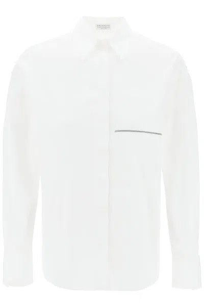 Brunello Cucinelli Shirt In White