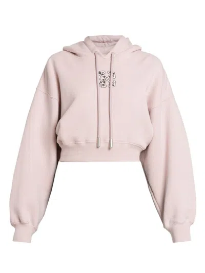 Off-white Sweatshirt In Pink