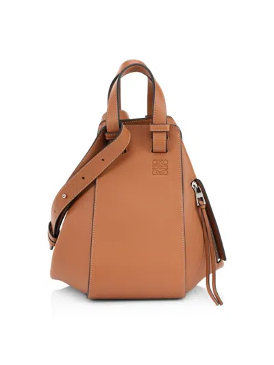 Loewe Womens Tan Hammock Small Leather Shoulder Bag