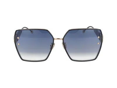 Philipp Plein Sunglasses In Rose' Gold Polished Total