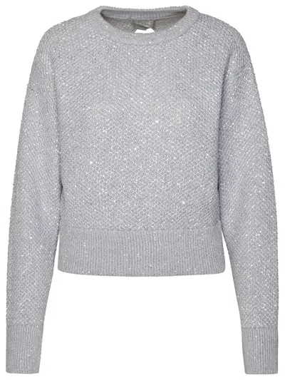 Stella Mccartney Grey Wool Blend Sweater
