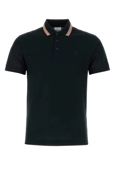 Burberry Polo Shirt In Black