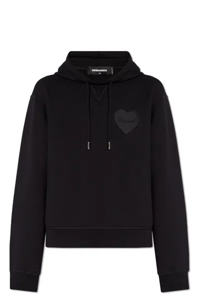 Dsquared2 Hoodie With Logo In Black
